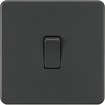 Picture of 20A 1 Gang Double Pole Switch - Anthracite