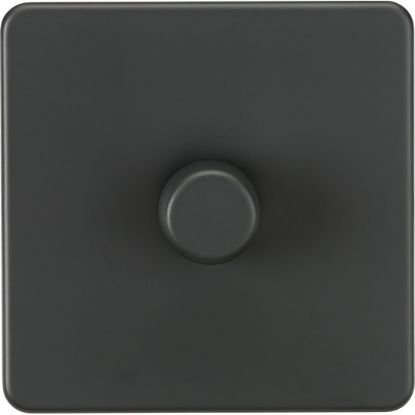 Picture of 1 Gang 2-Way 10-200W (5-150W LED) Intelligent dimmer - Anthracite