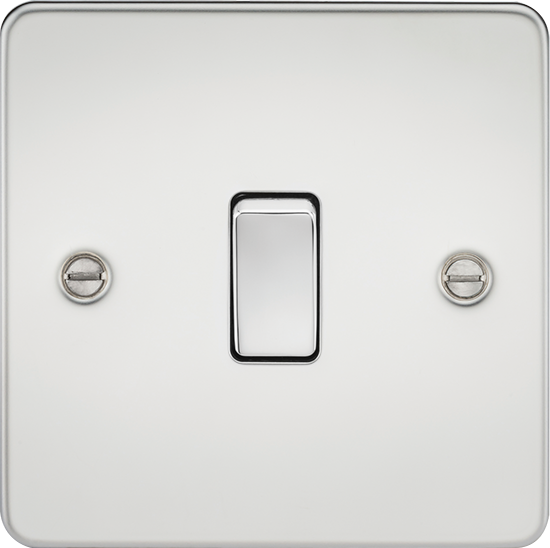 Picture of 20A 1 Gang Double Pole Switch - Polished Chrome