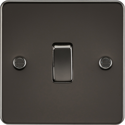 Picture of 20A 1 Gang Double Pole Switch - Gunmetal