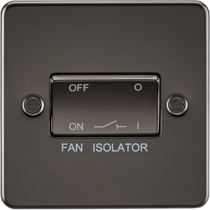 Picture of 10A Fan Isolator Switch - Gunmetal