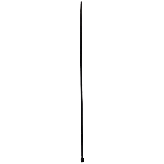 Picture of 3.6x300mm Black Nylon Cable Ties (Pack of 100) 