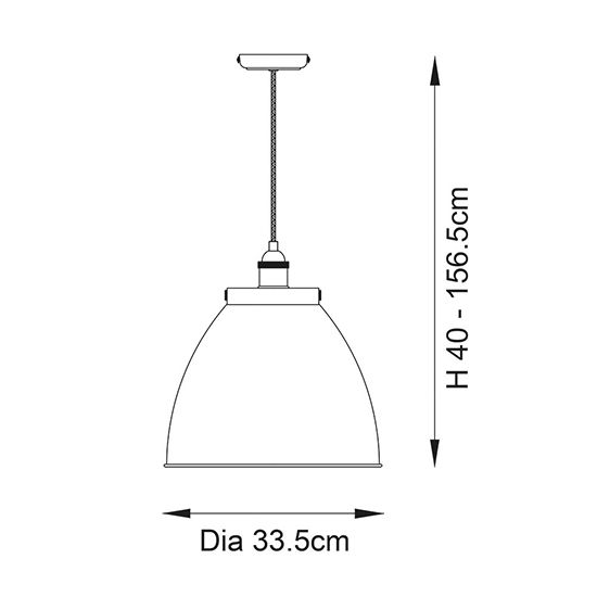 Picture of Franklin Large Pendant