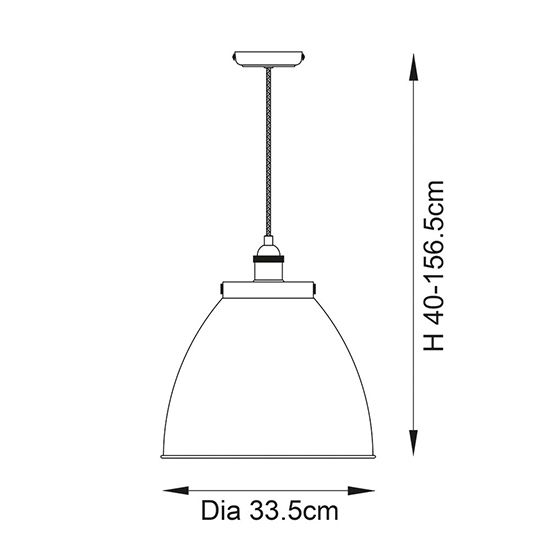 Picture of Franklin Large Pendant