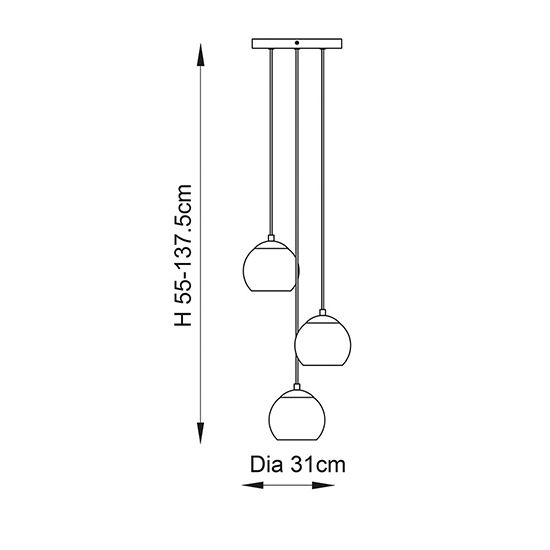Picture of Dimple 3lt Pendant