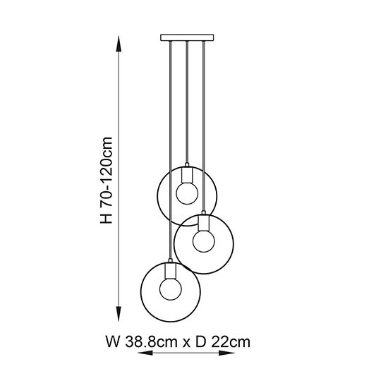 Picture of Hoop 3lt pendant