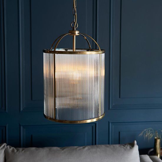 Picture of Lambeth Ribbed 4lt Pendant