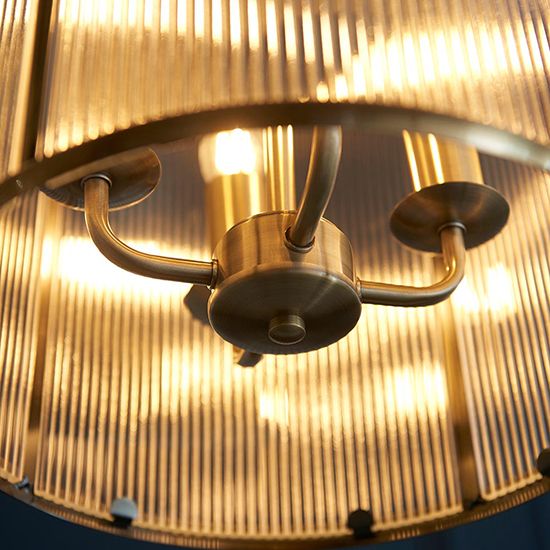 Picture of Lambeth Ribbed 4lt Pendant