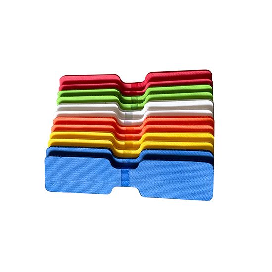Picture of Hook-to-Hook Cable Tags (Mixed) – 24 Durable Self-Adhesive Labels for Easy Cable Management 