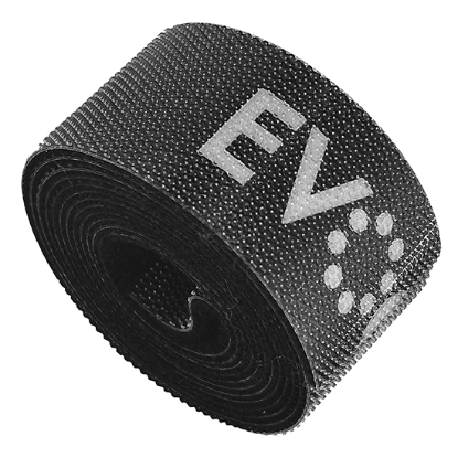 Picture of 20mm Black Cable Strap – Reusable, Adjustable Cable Tidy (1m)
