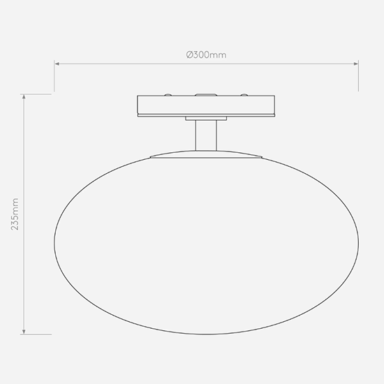 Picture of Zeppo Ceiling - Matt Black