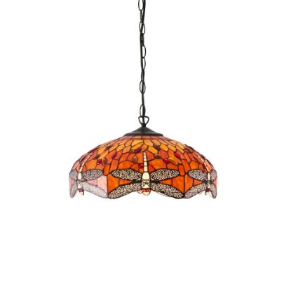 Picture of Dragonfly Flame Medium 3lt Pendant