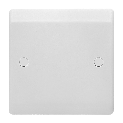 Picture of Vector 1 Gang Blanking Plate White 