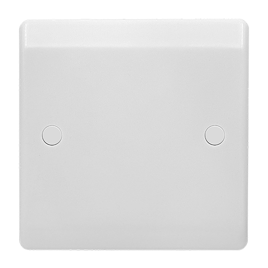 Picture of Vector 1 Gang Blanking Plate White 