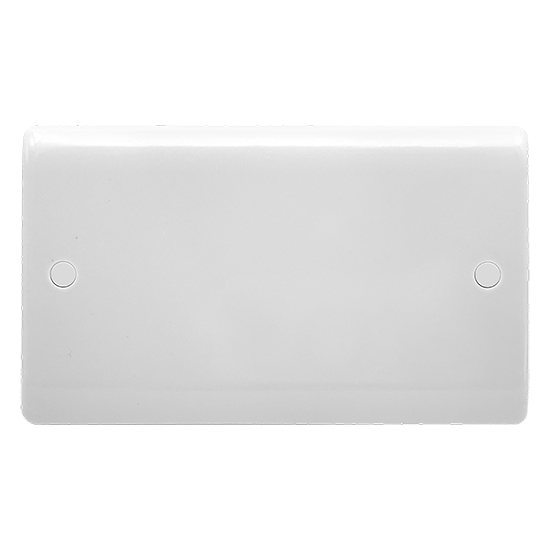 Picture of Vector 2 Gang Blanking Plate White