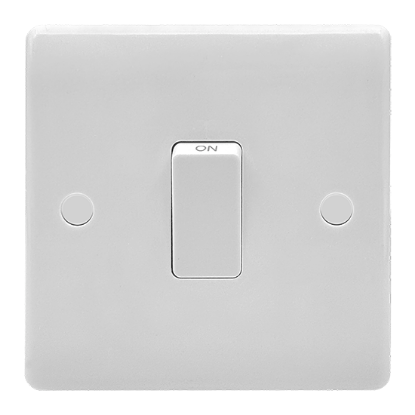 Picture of Vector 1 Gang 20A Double Pole White 