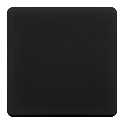 Picture of Terra 1 Gang Blanking Plate Matt Black