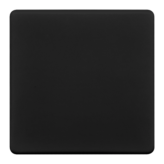 Picture of Terra 1 Gang Blanking Plate Matt Black