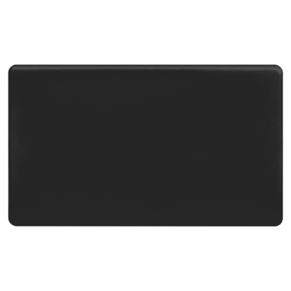Picture of Terra 2 Gang Blanking Plate Matt Black