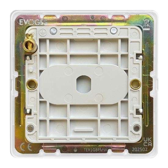 Picture of Terra 1 Gang Blanking Plate Matt White