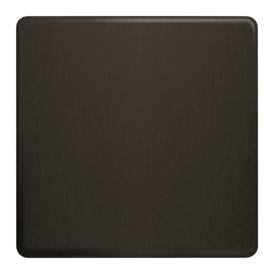 Picture of Terra 1 Gang Blanking Plate Slate Bronze