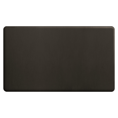 Picture of Terra 2 Gang Blanking Plate Slate Bronze