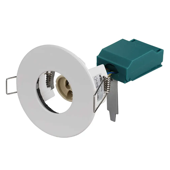 Picture of Firestay Protector Non-Integrated GU10 Fixed Shower Downlight IP65 - White