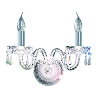 Picture of Hale 2 Light Georgian Crystal Wall Bracket Chrome