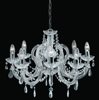 Picture of 8 Light Marie Therese Crystal Chrome Fitting 