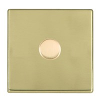 Picture of Hartland Screwless PB/WH 1 Gang 2 WAY 300VA Push On/Off Inductive Dimmer