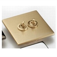 Picture of  Hartland Screwless Satin Brass with White Insert