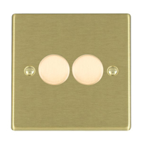 Picture of Hartland SB/WH 2 Gang 2 WAY 200V A Inductive Dimmer