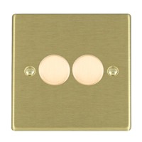 Picture of Hartland SB/WH 2 Gang 2 WAY 400W Resistive Dimmer