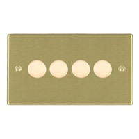 Picture of Hartland SB/WH 4 Gang 2 WAY 400W (Max Wattage per Gang is 300W) Resistive Dimmer