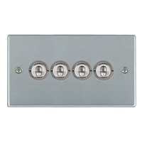 Picture of Hartland SC/WH 4 Gang 2 WAY 10AX Dolly Switch