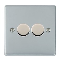 Picture of Hartland BC/WH 2 Gang 2 WAY 200VA Inductive Dimmer