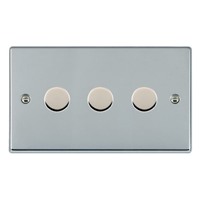 Picture of Hartland BC/WH 3 Gang 2 WAY 400W Resistive Dimmer