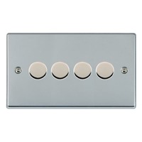 Picture of Hartland BC/WH 4G 2 WAY 400W (Max Wattage per Gang is 300W) Resistive Dimmer