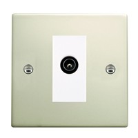 Picture of Hartland PO/WH 1G TV DTV Screened Non Isolated Socket