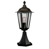 Picture of Alex Cast Aluminium/ Black Finish Outdoor Post Lamp